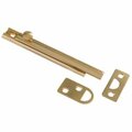 Hillman Hardware Essentials Surface Slide Bolt, Brass 852250